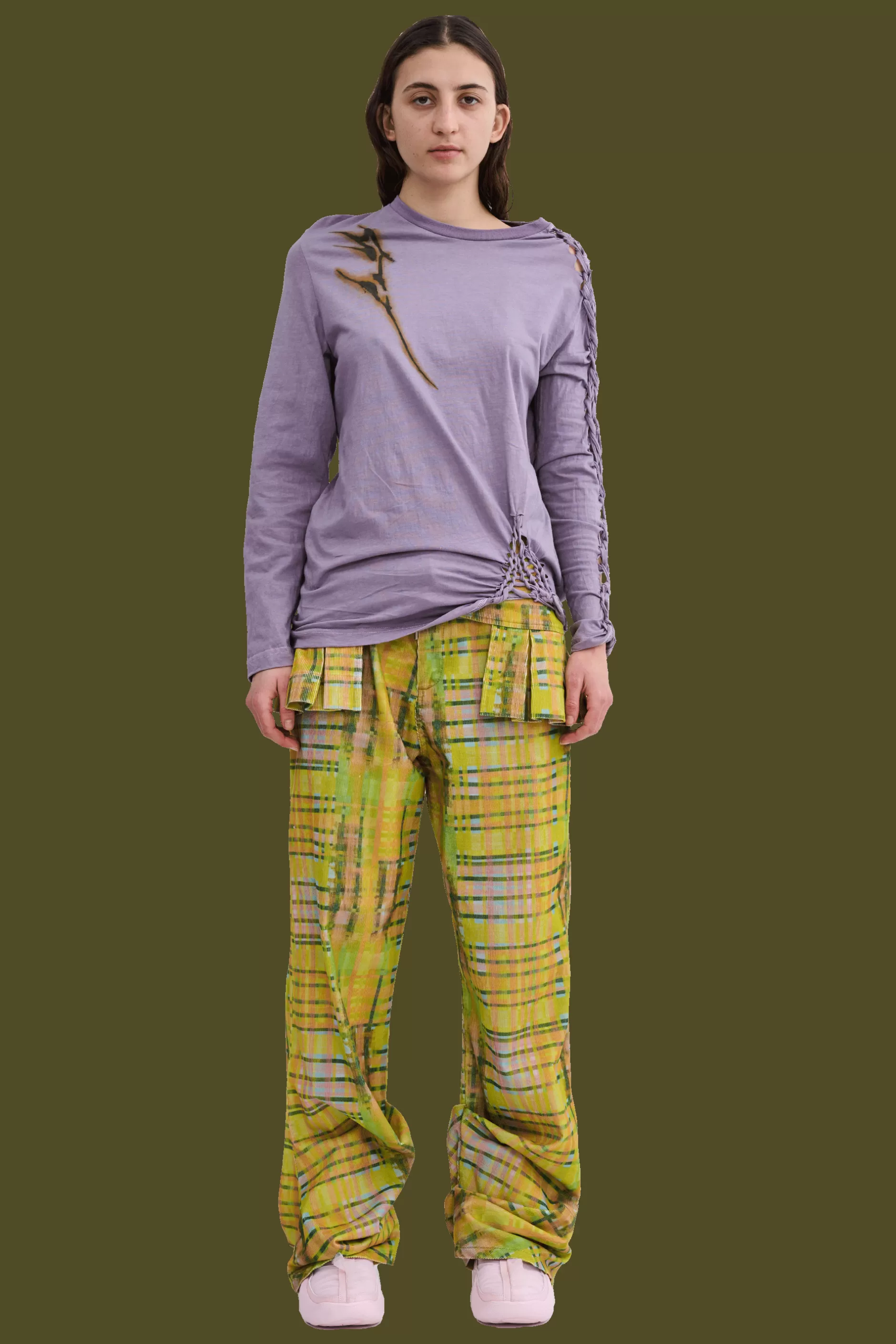 MAUVE TOSH L/S TEE | Collina Strada New